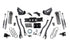 BDS 1603H 6 inch 4-Link Lift Kit with NX2 Nitro Shocks & 5 inch Block Kit - 6 Bolt | 2013-2018 RAM 3500 6.7L Cummins 4WD