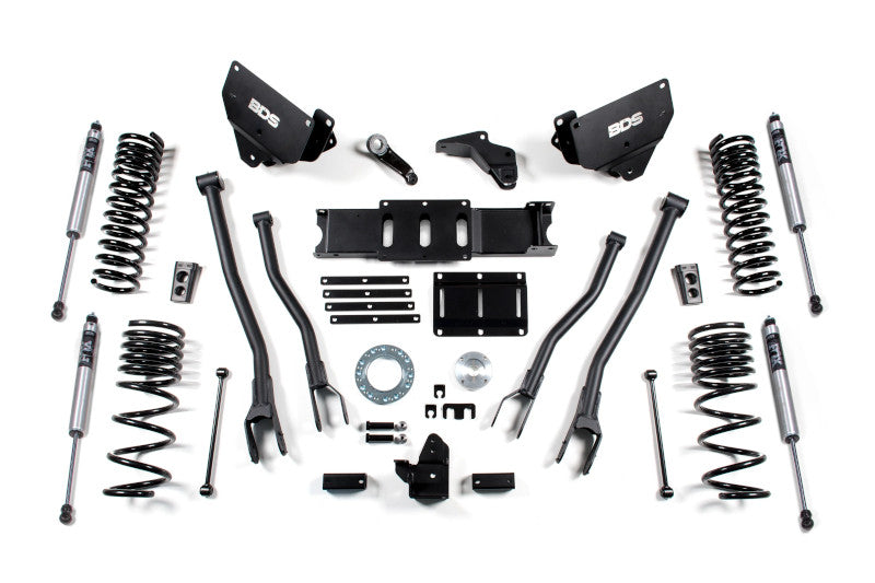BDS 1604FS 6 inch 4-Link Lift Kit with FOX 2.0 Shocks | 2014-2018 RAM 2500 6.7L Cummins 4WD