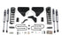 BDS 1612FS 4 inch Lift Kit with FOX 2.0 Shocks & 3 inch Block Kit | 2013-2018 RAM 3500 4WD Gas