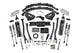 BDS 1614FS 8 inch 4-Link Lift Kit with FOX 2.0 Shocks & Leaf Springs - 6 Bolt | 2013-2018 RAM 3500 6.7L Cummins 4WD