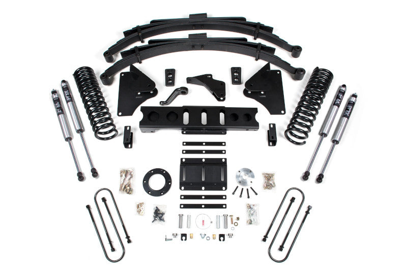 BDS 1617FS 6 inch Lift Kit with FOX 2.0 Shocks & Leaf Springs - 6 Bolt | 2013-2018 RAM 3500 6.7L Cummins 4WD