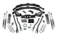 BDS 1620H 5.5 inch 4-Link Lift Kit with NX2 Nitro Shocks & Leaf Springs | 2013-2018 RAM 3500 4WD Gas