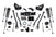BDS 1628FS 6 inch 4-Link Lift Kit with FOX 2.0 Shocks | 2014-2018 RAM 2500 4WD Air Ride Cummins
