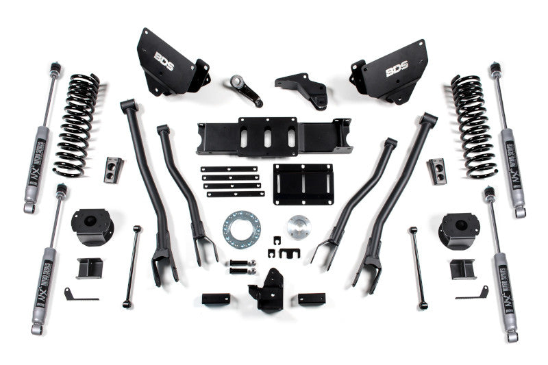 BDS 1630H 5.5 inch Lift Kit with NX2 Nitro Shocks | 2014-2018 RAM 2500 4WD Air Ride Gas