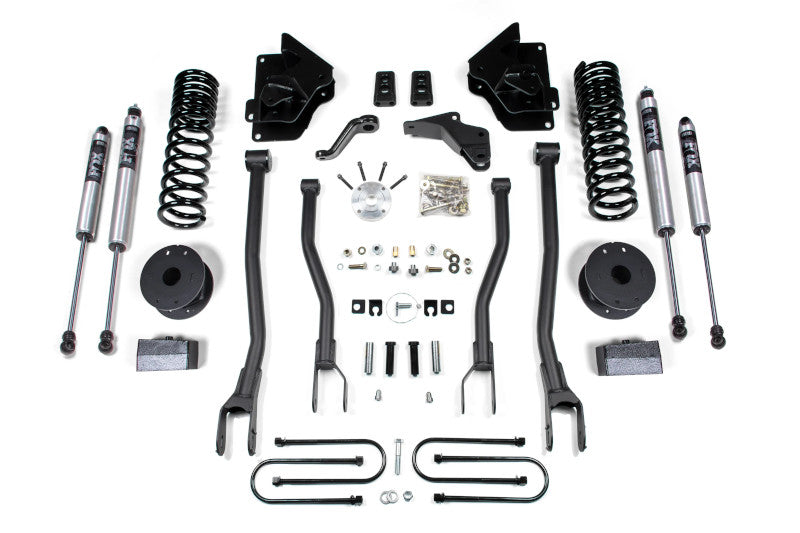 BDS 1644FS 4 inch 4-Link Lift Kit with FOX 2.0 Shocks | 2013-2018 RAM 3500 6.7L Cummins 4WD Air Ride