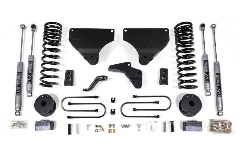 BDS 1645H 4 inch Lift Kit with NX2 Nitro Shocks | 2013-2018 RAM 3500 4WD Gas Air Ride