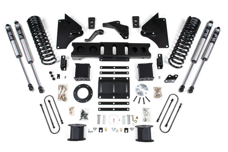 BDS 1647FS 6 inch Lift Kit with FOX 2.0 Shocks - 6 Bolt | 2013-2018 RAM 3500 6.7L Cummins 4WD Air Ride