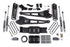 BDS 1656H 4 inch Radius Arm Lift Kit with NX2 Nitro Shocks - 6 Bolt | 2019-2024 RAM 3500 4WD with out Rear Overload