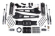 BDS 1656H 4 inch Radius Arm Lift Kit with NX2 Nitro Shocks - 6 Bolt | 2019-2024 RAM 3500 4WD with out Rear Overload