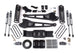 BDS 1658FS 4 inch Radius Arm Lift Kit w/ FOX 2.0 Shocks & 3 inch Rear Blocks | 2019-2024 RAM 3500 4WD