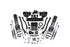 BDS 1675H 4 inch 4-Link Lift Kit with N2X Nitro Shocks | 2019-2024 RAM 2500 4WD Gas