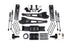 BDS 1682FS 6 inch Lift Radius Arm Kit with FOX 2.0 Shocks - 6 Bolt | 2019-2023 RAM 3500 6.7L Cummins 4WD with out Rear Overload Leaf