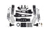 BDS 1685H 6 inch Radius Arm Lift Kit with NX2 Nitro Shocks - 8 Bolt | 2019-2024 RAM 3500 4WD w/o Rear Overload Leaf