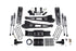 BDS 1687FS 5.5 inch Radius Arm Lift Kit with FOX 2.0 Shocks | 2019-2023 RAM 3500 with Rear Overload Leaf