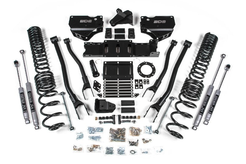BDS 1688H 6 inch 4-Link Lift Kit with NX2 Nitro Shocks | 2019-2024 RAM 2500