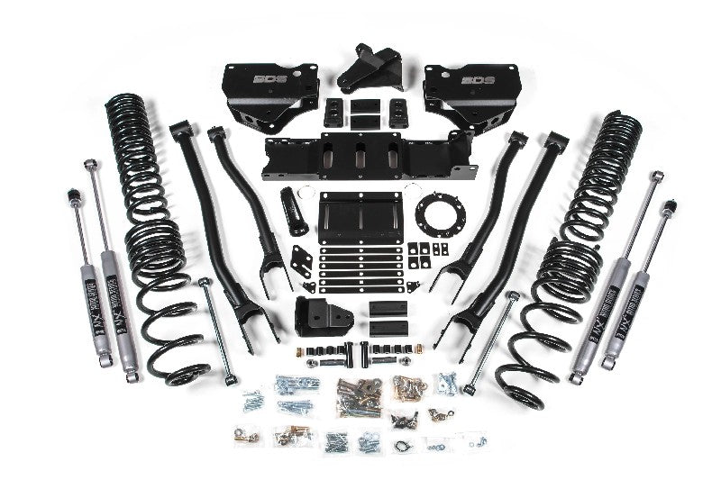 BDS 1689H 5.5 inch 4-Link Lift Kit with NX2 Nitro Shocks | 2019-2025 RAM 2500 4WD 6.4L HEMI