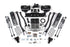 BDS 1691FS 6 inch 4-Link Lift Kit with FOX 2.0 Shocks - 6 Bolt | 2019-2023 RAM 3500 with Rear Overload Leaf