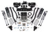 BDS 1695FS 5.5 inch 4-Link Lift Kit with FOX 2.0 Shocks | 2019-2024 RAM 3500 with Rear Overload Leaf
