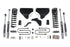 BDS 1779H 4 inch Lift Kit with NX2 Nitro Shocks & 2 inch Block Kit | 2013-2018 RAM 3500 4WD Gas