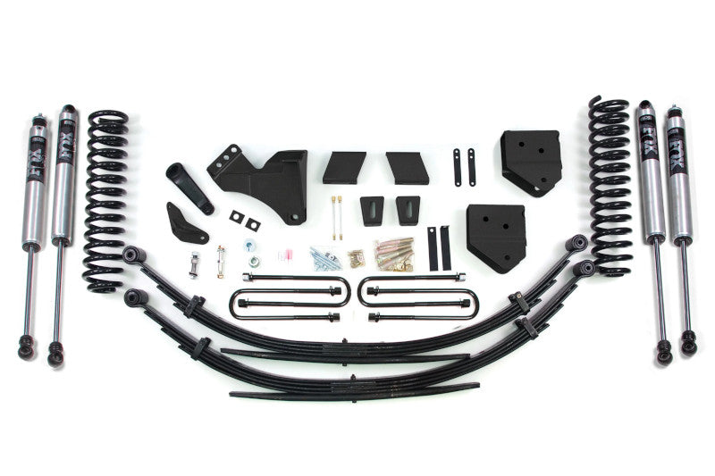 BDS 584FS 6 inch Lift Kit with FOX 2.0 Shocks & 2 inch Blocks | 2011-2016 Ford F250/F350 Powerstroke 4WD Gas