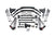BDS 593FPE 4 inch 4-Link Lift Kit with FOX 2.5 Elite Shocks & Leaf Springs | 2011-2016 Ford F250/F350 Super Duty