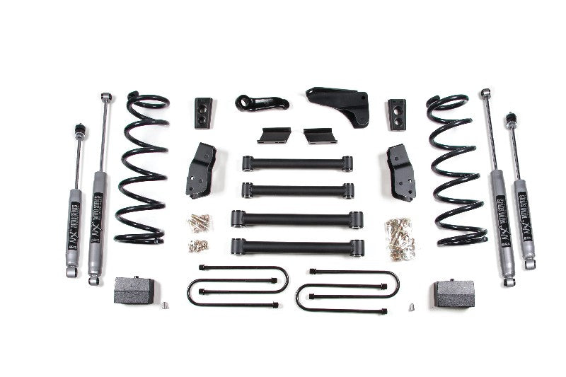 BDS 601H 6 inch Lift Kit with NX2 Nitro Shocks & Rear Block Kit | 2009-2013 Dodge RAM 2500 with 3.5 inch Axle