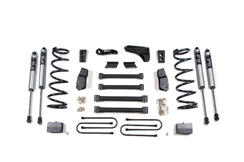 BDS 605FS 6 inch Lift Kit with FOX 2.0 Permance Shocks & Rear Block Kit | 2009-2013 Dodge RAM 2500 6.7L Cummins with 3.5 inch Axle
