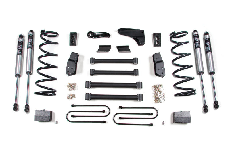 BDS 612FS 6 inch Lift Kit with FOX 2.0 Shocks & Rear Block Kit| 2009-2013 Dodge RAM 2500 4WD Gas with 4 inch Axle