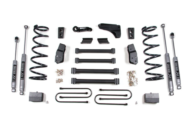 BDS 612H 6 inch Lift Kit with NX2 Nitro Shocks & Rear Block Kit | 2009-2013 Dodge RAM 2500 4WD Gas with 4 inch Axle