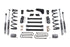 BDS 612H 6 inch Lift Kit with NX2 Nitro Shocks & Rear Block Kit | 2009-2013 Dodge RAM 2500 4WD Gas with 4 inch Axle