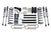 BDS 619FS 4 inch Lift Kit with FOX 2.0 Shocks & Rear Block Kit | 2008 Dodge RAM 2500 Power Wagon 4WD with 3.5 inch Axle