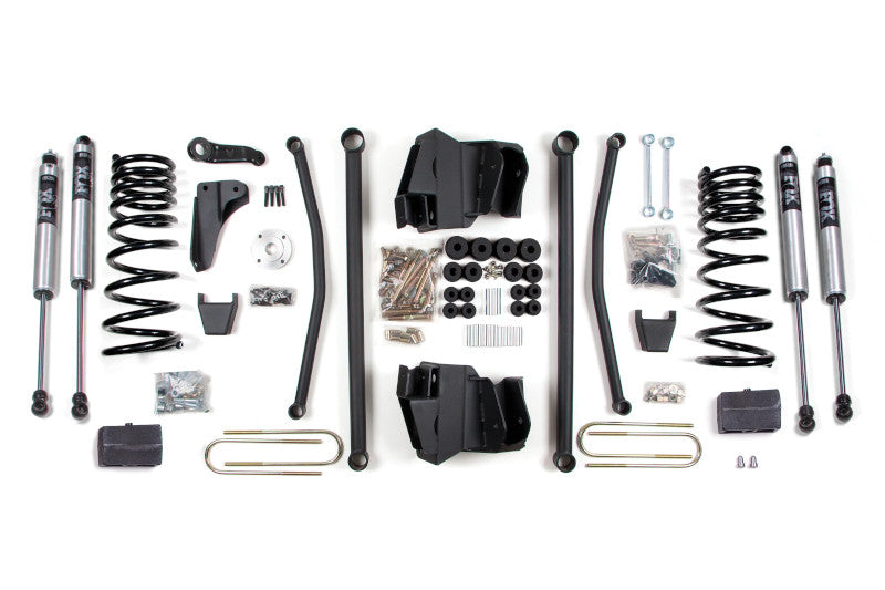 BDS 653FS 8 inch Long Arm Lift Kit with FOX 2.0 Shocks & Rear Block Kit | 2003-2007 RAM 2500/3500 5.9L Cummins 4WD with 4 inch Axle / AT