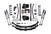 BDS 654FS 8 inch Long Arm Lift Kit with FOX 2.0 Shocks & Leaf Springs | 2003-2007 Dodge RAM 2500/3500 5.9L Cummins 4WD with 3.5 inch Axle