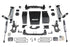 BDS 712FDSC 4 inch Lift Kit with FOX 2.5 Coilovers & Rear Block Kit - Cast Steel | 2014-2018 1500 4WD