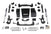 BDS 712FS 4 inch Lift Kit with FOX 2.0 Shocks & Block Kit - Cast Steel | 2014-2018 GM Sierra/Silverado 1500 4WD