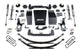 BDS 718FS 6 inch Lift Kit with FOX 2.0 Shocks & Leaf Springs - Aluminum | 2014-2018 1500 4WD