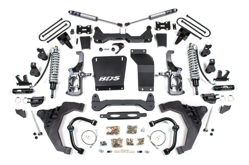 BDS 727FDSC 6.5 inch Lift Kit with FOX 2.5 Coilovers & 5 inch Block Kit with out Rear Overload | 2011-2019 GM Silverado/Sierra 2500HD/3500HD