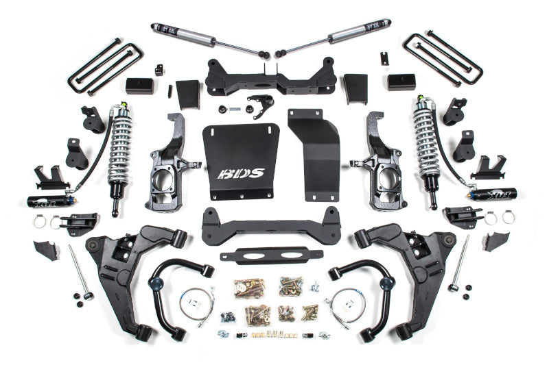 BDS 729FDSC 6.5 inch Lift Kit with FOX 2.5 Coilovers & 3 inch Block Kit with out Rear Overload | 2011-2019 GM Silverado/Sierra 2500HD/3500HD