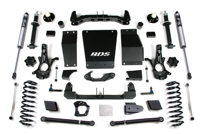 BDS 732FS 6 inch Lift Kit with FOX 2.0 Shocks - Aluminum | 2015-2019 1500 4WD