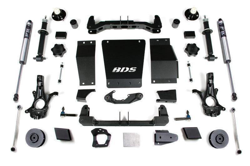 BDS 734FS 4 inch Lift Kit with FOX 2.0 Shocks - Aluminum | 2015-2019 1500 4WD