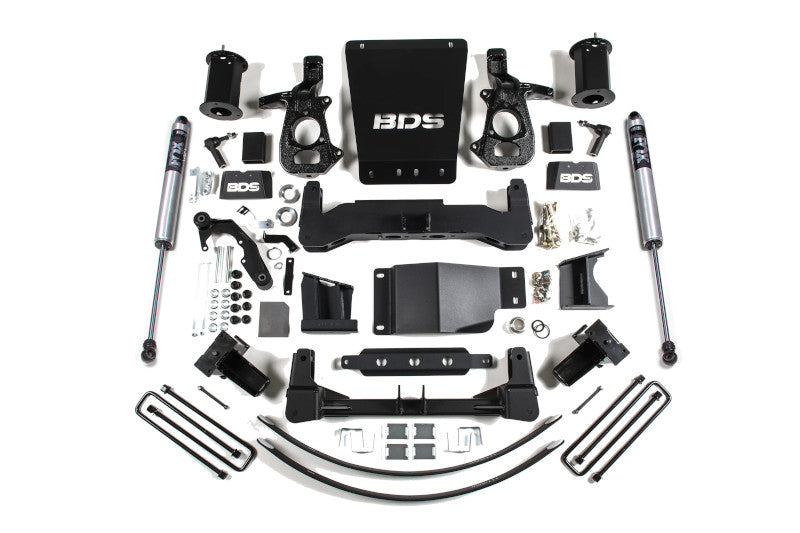 BDS 744FS 8 inch Lift Kit with FOX 2.0 Shocks - Cast Steel | 2014-2018 1500 4WD