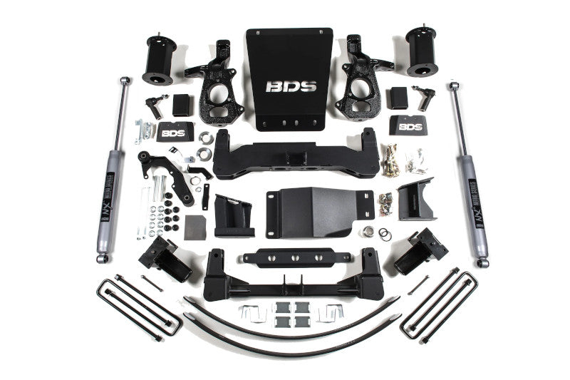 BDS 744H 8 inch Lift Kit with NX2 Nitro Shocks - Cast Steel | 2014-2018 1500 4WD