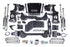 BDS 753H 6.5 inch Lift Kit with NX2 Nitro Shocks & 5 inch Block Kit | 2020-2024 GM Silverado/Sierra 2500HD/3500HD 4WD with out Rear Overload