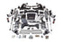 BDS 756FPE 6.5 inch FOX 2.5 Coilover Conversion Lift Kit with FOX 2.0 Shocks & Rear Block Kit | 2020-2024 GM Silverado/Sierra 2500HD/3500HD Duramax with Rear Overload