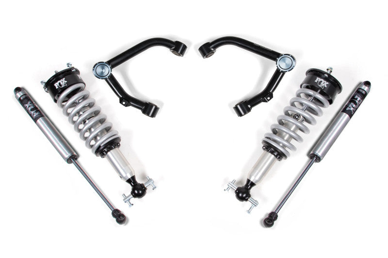 BDS 757FSL 2 inch Lift Kit with FOX 2.0 Coilovers - Cast Seel | 2007-2018 1500 4WD