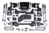 BDS 767FS 5 inch Lift Kit with FOX 2.0 Shocks & 5 inch Block Kit | 2020-2024 GM Silverado/Sierra 2500HD/3500HD 4WD with Rear Overload
