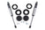BDS 791FS 2 inch Lift Kit with FOX 2.0 Rear Shocks | 2007-2019 GM 1500 4WD