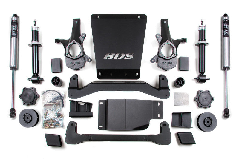 BDS 900FS 4 Lift Kit with FOX 2.0 Shocks & 3 inch Coil Spacers | 2007-2014 1500 4WD