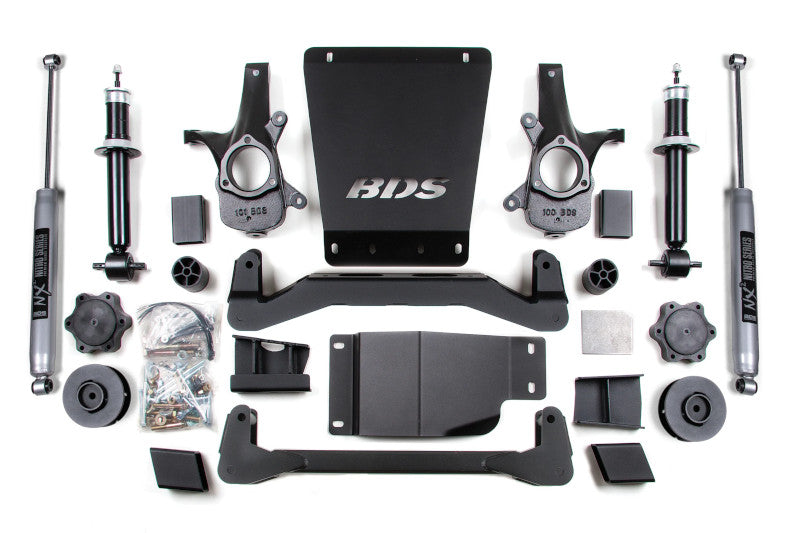 BDS 900H 4 Lift Kit with NX2 Nitro Shocks & 3 inch Coil Spacers | 2007-2014 1500 4WD