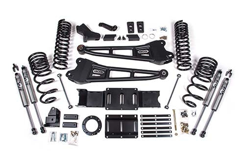 BDS 1660H 4 inch Radius Arm Lift Kit | 2019-2024 RAM 2500 6.7L Cummins 4WD